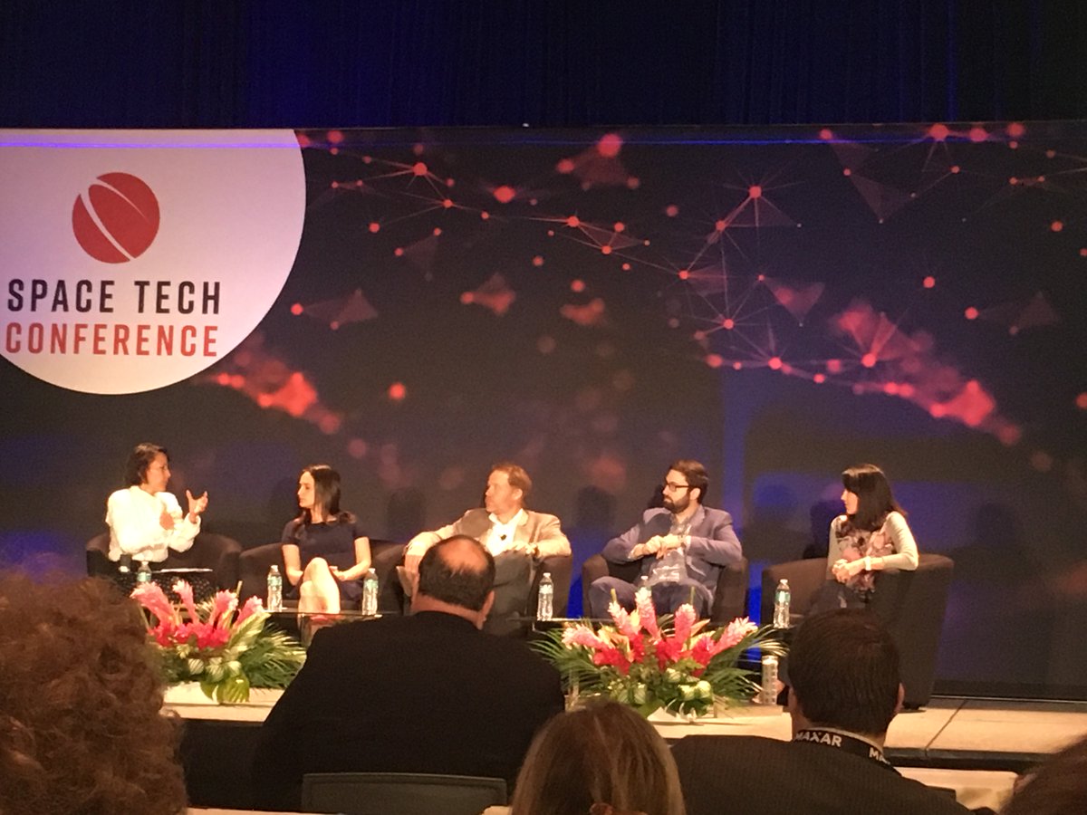 Syndicate708's tweet photo. Thanks @spacetechexpo! Enjoyed our 'Accelerating Innovative Tech' panel w/ #aerospace leaders @emchang77 #TessHatch @BessemerVP #MichaelLohnert, #BoeingHorizonX, #DanielKatz @OrbitalSidekick, @jackispace @BMNTpartners
#spacetechexpo #space https://t.co/Kn2vpmsgAn