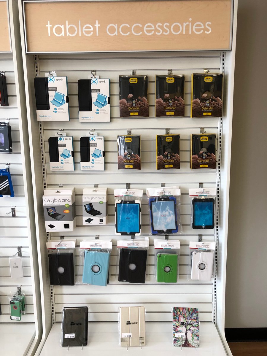 ExperimacEL's tweet photo. Keep your gear safe and protected! We've got all sorts of Apple® accessories here at the shop. Stop by this Memorial Day weekend and say hi! #experimacel https://t.co/BH244ZBZ5J