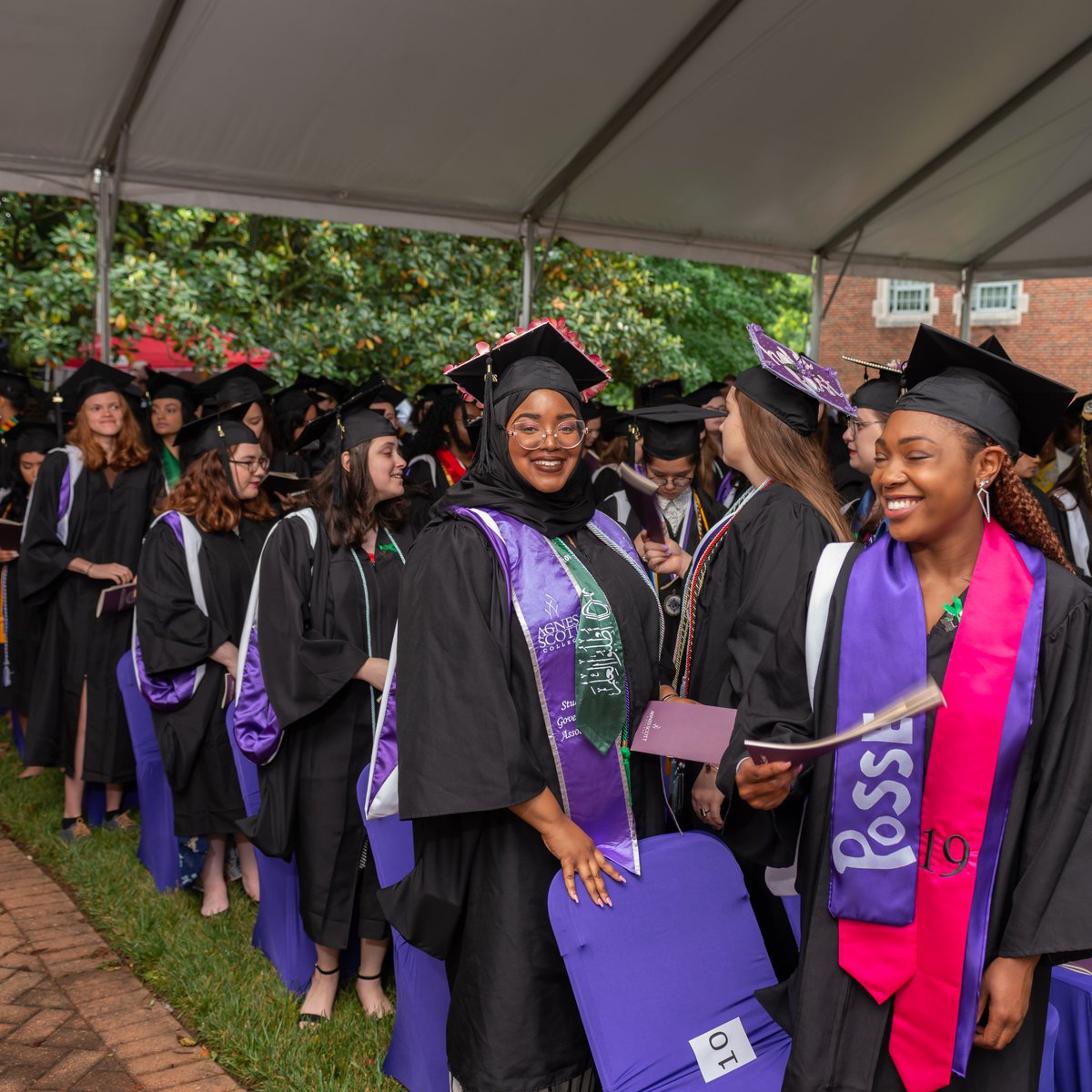 agnesscott's tweet photo. It's #ThrowbackThursday and we're throwing it back to the 2019 commencement. Check out the photos below and view the entire gallery here: https://t.co/MnsDAVNbts.

#LeadingEverywhere #ASCcommencement19 #ASCsprites19 https://t.co/EX2sdODPoT