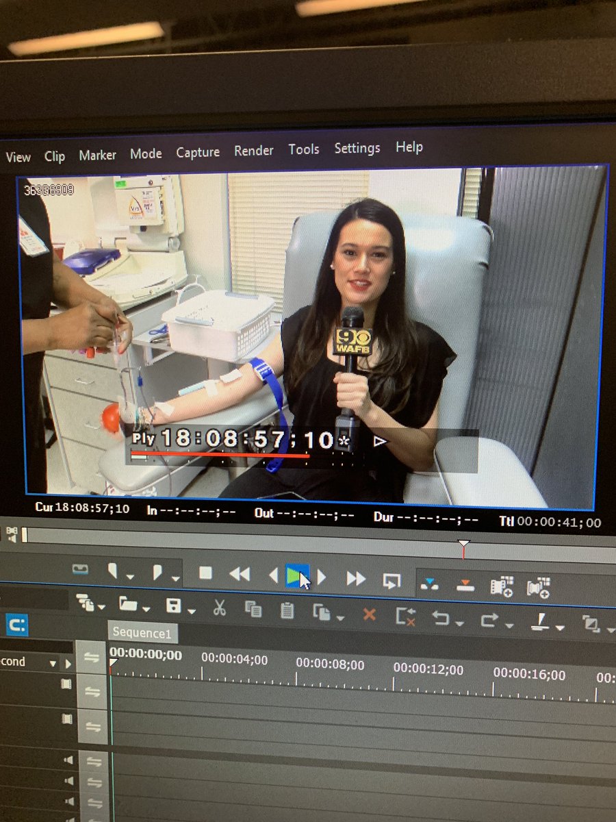 bbizette's tweet photo. So today, I did a standup while giving blood...talk about multitasking. This is a reminder to everyone to get out and donate blood. Just by donating you can save up to three lives!!❣️❣️#journalist #MMJ @WAFB https://t.co/0dZYC6VHRL