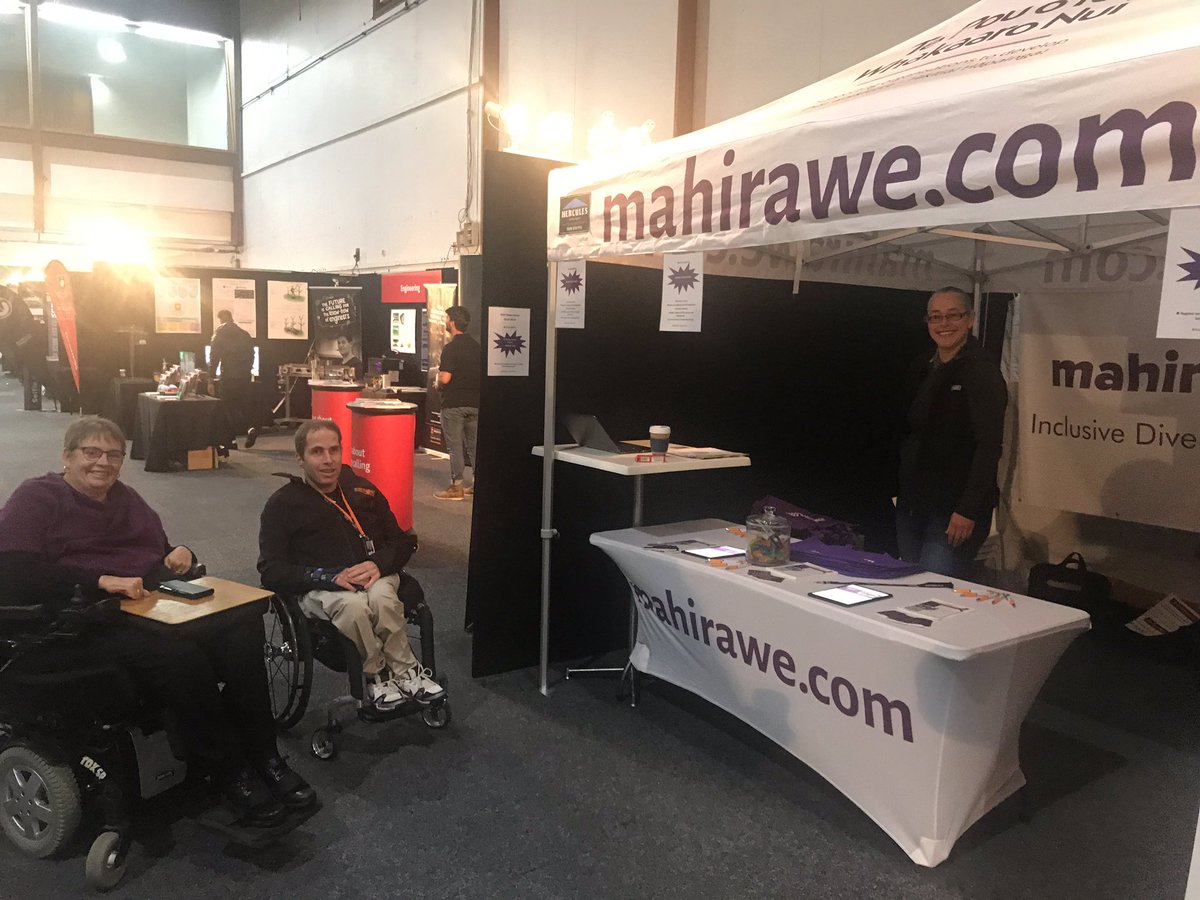 Our Mahi Rawe team are out in force at the ASB Showgrounds today, 57 sign-ups yesterday on track for 200+ in total registrations on our platform mahirawe.com by last day of expo tomorrow!
#MahiRawe #TePou