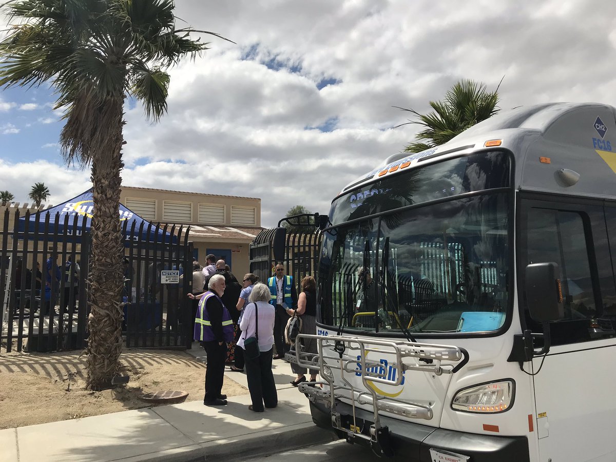 SunlineTransit's tweet photo. SunLine hosted a tour of its facility and Learning Center for CTAA Conference. https://t.co/olMkzXgAyR