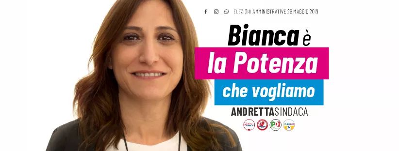 al_iuzzolino's tweet photo. #biancaandretta: "#lapotenzachevogliamo ha un presente da vivere e un futuro da progettare insieme".
#25maggio ore 18.30 Largo Pignatari
#andrettasindaca
#iostoconbiancaandretta
#potenza #basilicata 

https://t.co/M6x2VGsvMu https://t.co/it7WW90fx3