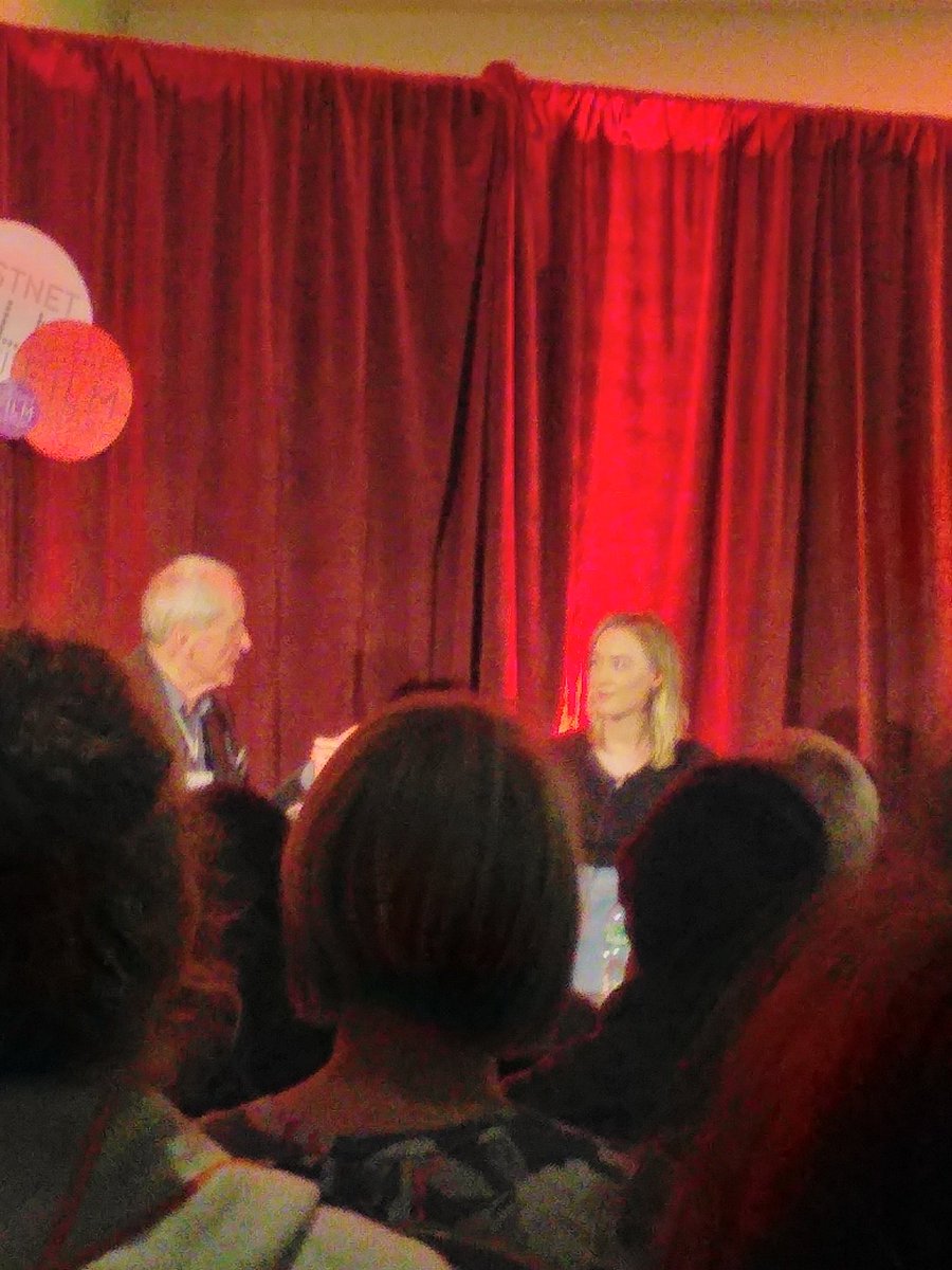 pie_scotch's tweet photo. It was an absolute pleasure to see Saoirse Ronan live in conversation with John Kelleher tonight @FastnetFilmFest Such a down to earth person who isnt affairs to give a personal flair to her answers! It was a night not to be missed #fastnetfilmfestival #SaoirseRonan https://t.co/X65D91CeZb