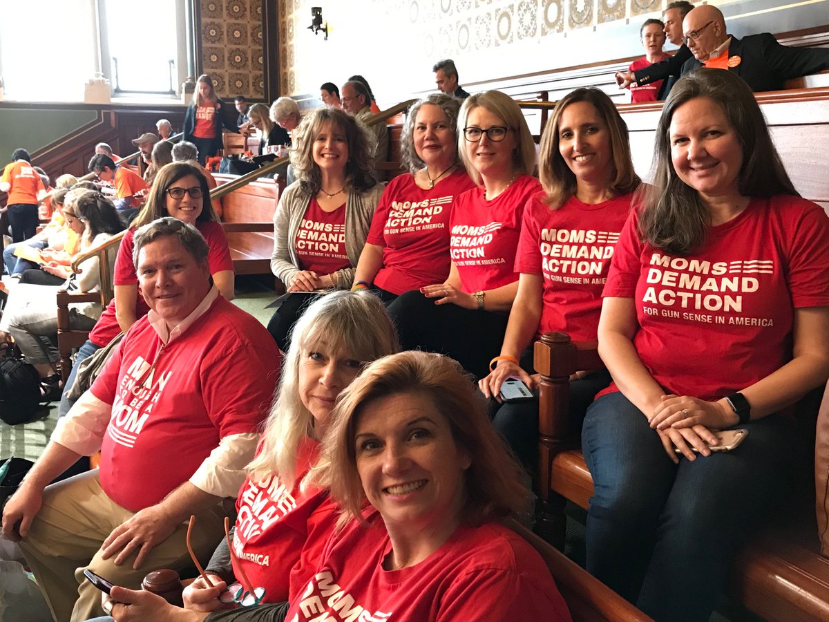 51Reed's tweet photo. ⁦@MomsDemand⁩ #ctleg Moms supporting GVP laws being voted on by the CT Senate #ethanslaw #Enough https://t.co/mpyIZQVyTz