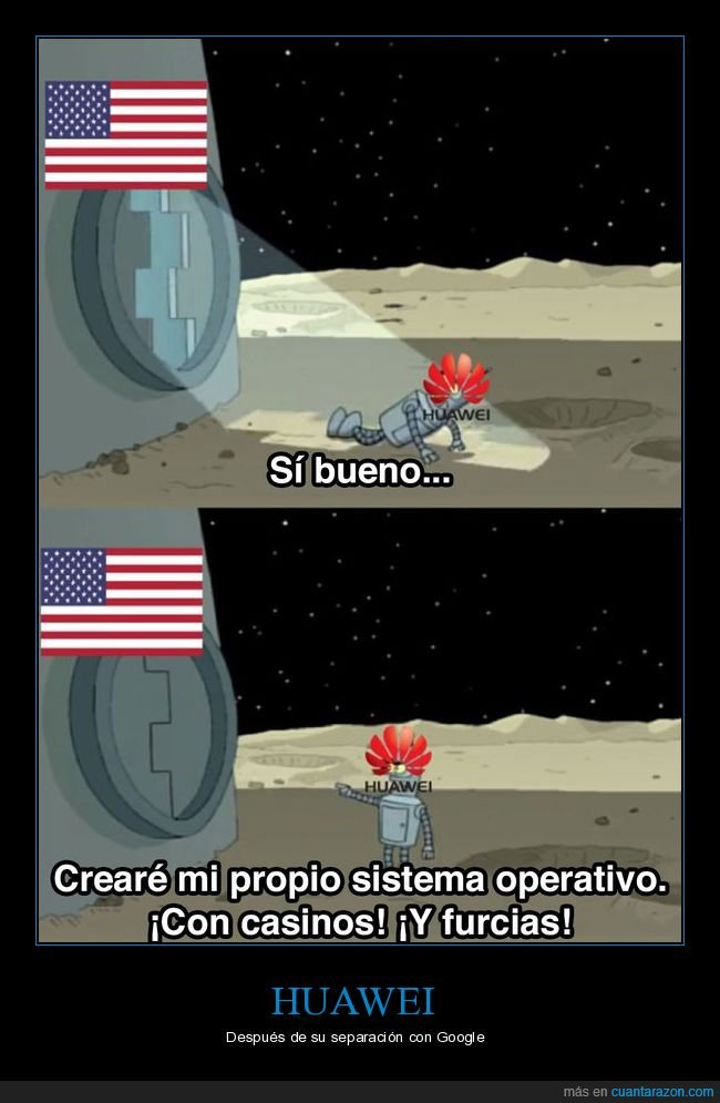 cuantarazon's tweet photo. Mientras tanto, Huawei... https://t.co/y3PxaAEbCW https://t.co/1931TgHXJ9