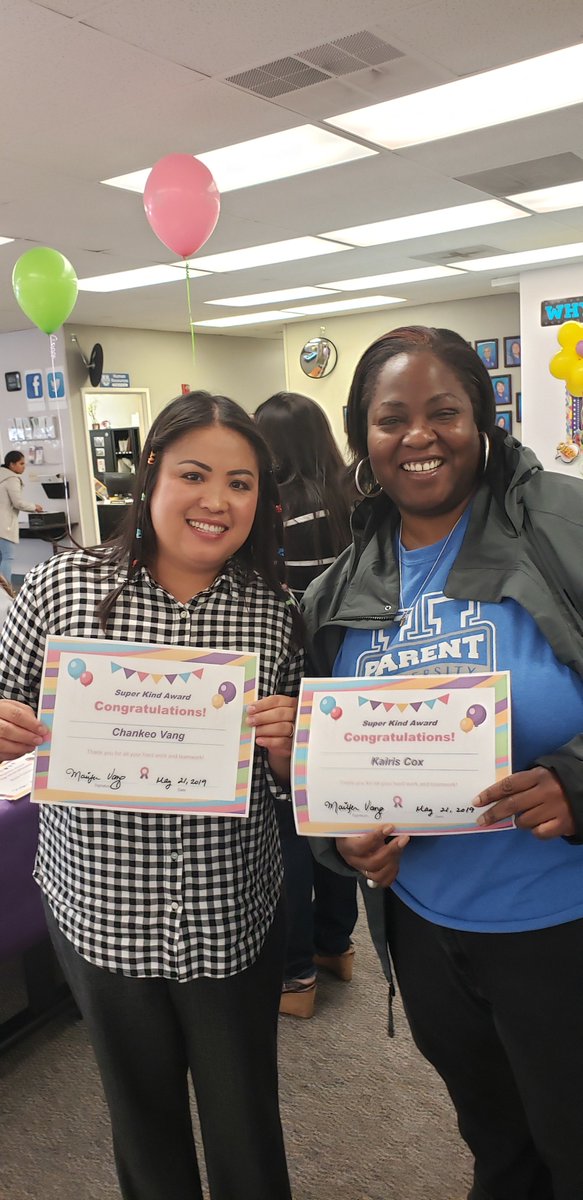 What a great time honoring our classified employees this week. Crazy Hair day. Thank you for your dedication to your job and to our parents and students. Happy Classified week. <a href="/fresnounified/">Fresno Unified</a>