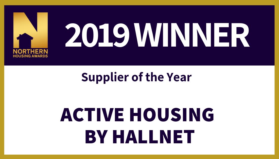 Congratulations to <a href="/activehousinguk/">Active Housing</a> winner of Supplier of the Year 2019! #NorthernHousingAwards #ukhousing