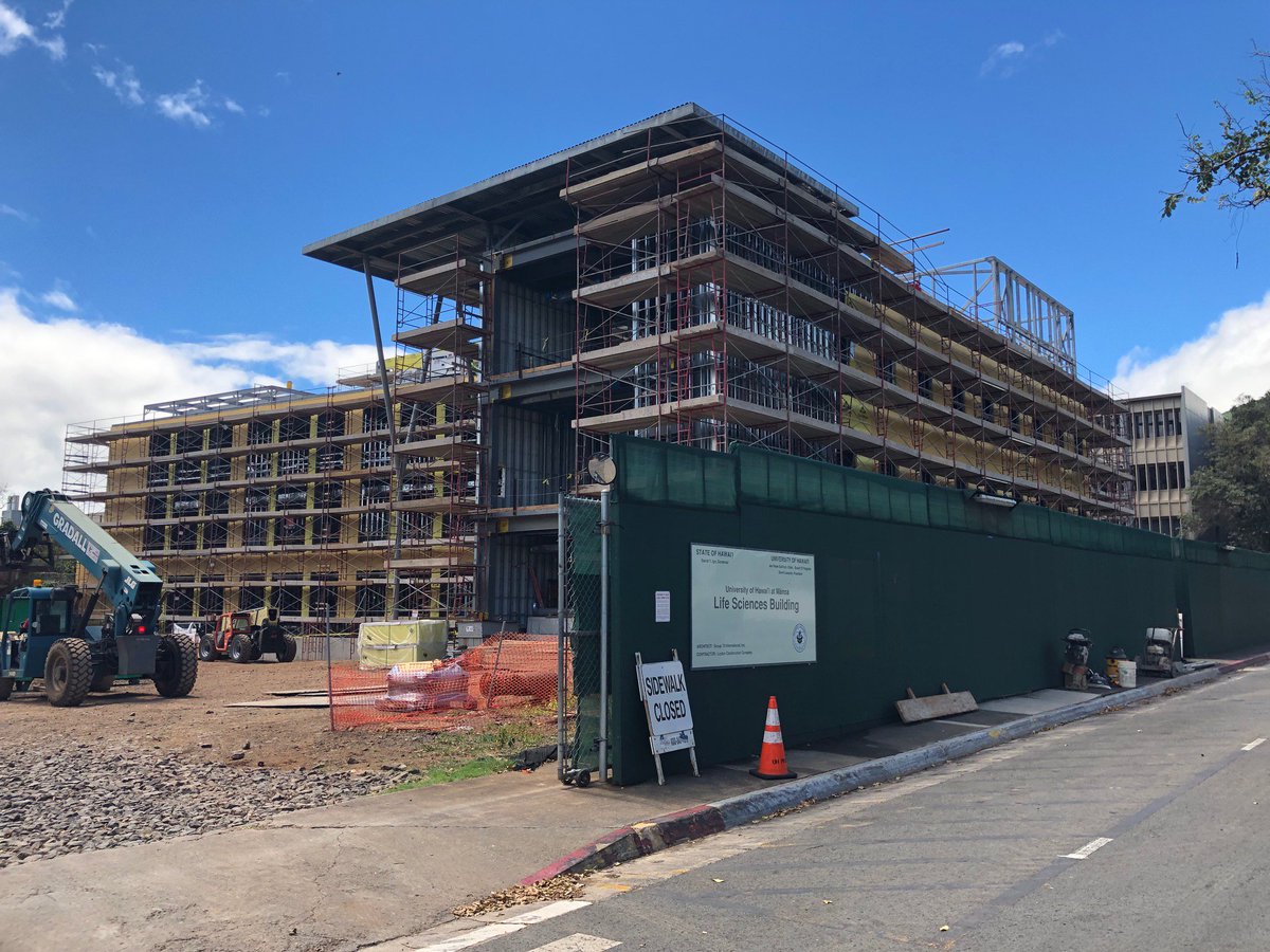 CenseoAV's tweet photo. There's something truly amazing about watching something come together conceptually, and then witnessing it in the real. @uhmanoa Life Sciences Building #CENSEOProject https://t.co/u7bgZlLRBj