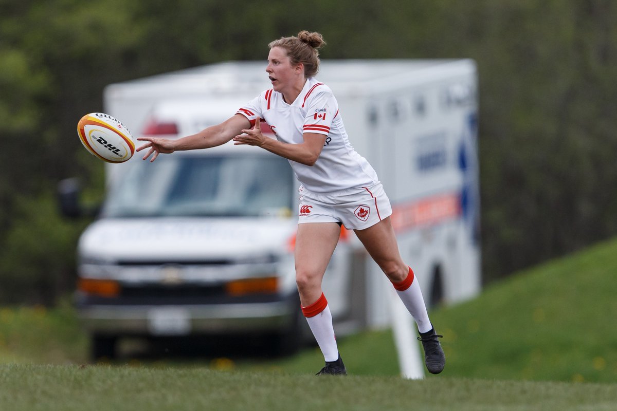 RugbyCanada's tweet photo. Our Women's XV are back in action tomorrow against @USARugby to close out the CAN-AMs! No live stream available for the exhibition match but fans are welcome to come cheer 🇨🇦 on at the @uofg at 2pm ET 🏉🍁 #RugbyCA

Full time scores will be available on our channels post match https://t.co/JAJtWgeNIV