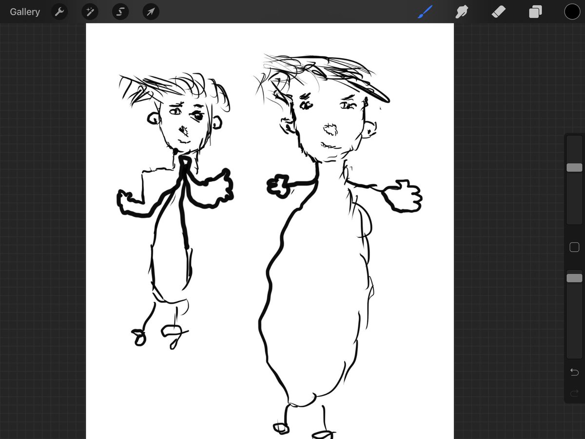 My brother's art, bless him 