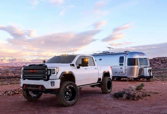 Who's ready for camping season?! #ShaganappiGM #2020HD #NewTruck #ConceptPhoto