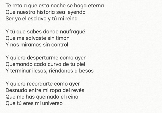 Lulupita__'s tweet photo. LETRA "MI REINO" - CEPEDA
#MiReino https://t.co/TbH4sv02tw