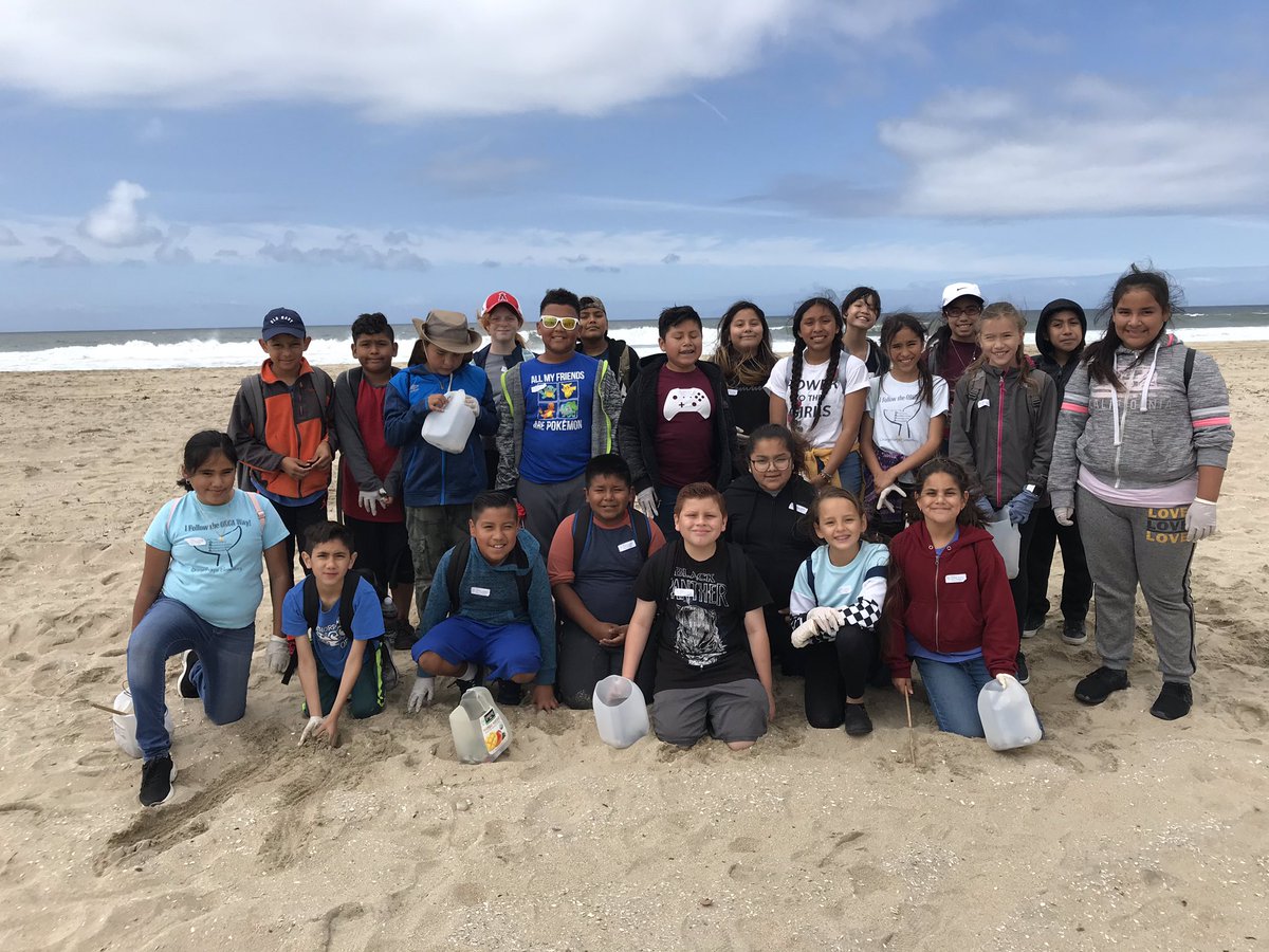 missjerickson's tweet photo. On Tuesday, we had a great time at our beach clean up on Kids Ocean Day! 🐳🌎 @OTorcas #ProtectWhatYouLove https://t.co/7UxDQQg1fj