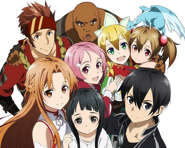 Character from sword art online anime