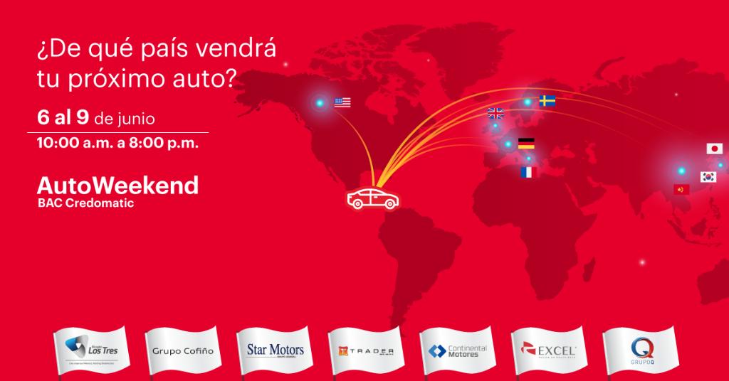 BACCredomaticSV's tweet photo. ¡Tu auto nuevo está más cerca que nunca! Visita el #AutoWeekend de #BACCredomatic en el Parqueo Oriente de @LAGRANVIASV y te financiamos hasta un 90%, con 0 comisión por desembolso y LA CUOTA MÁS BAJA. ¡Te esperamos!
Obtén más información: https://t.co/UBG9lE1iyY https://t.co/qGXSqv314B