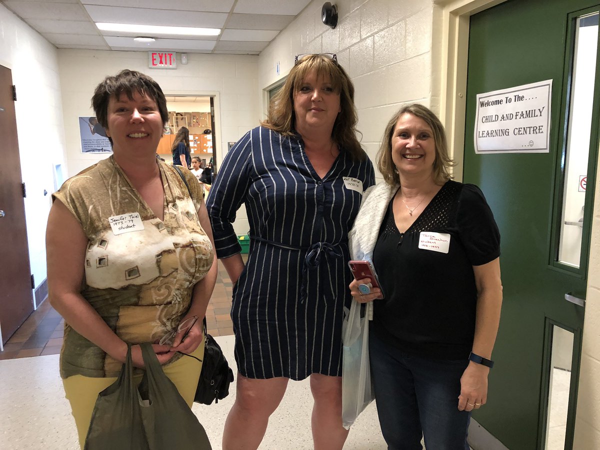 OakPDSB's tweet photo. The best part of a 50th anniversary - reconnecting with friends and former Ss @PeelSchools @jaiswalPDSB https://t.co/w7rOyyWXDl