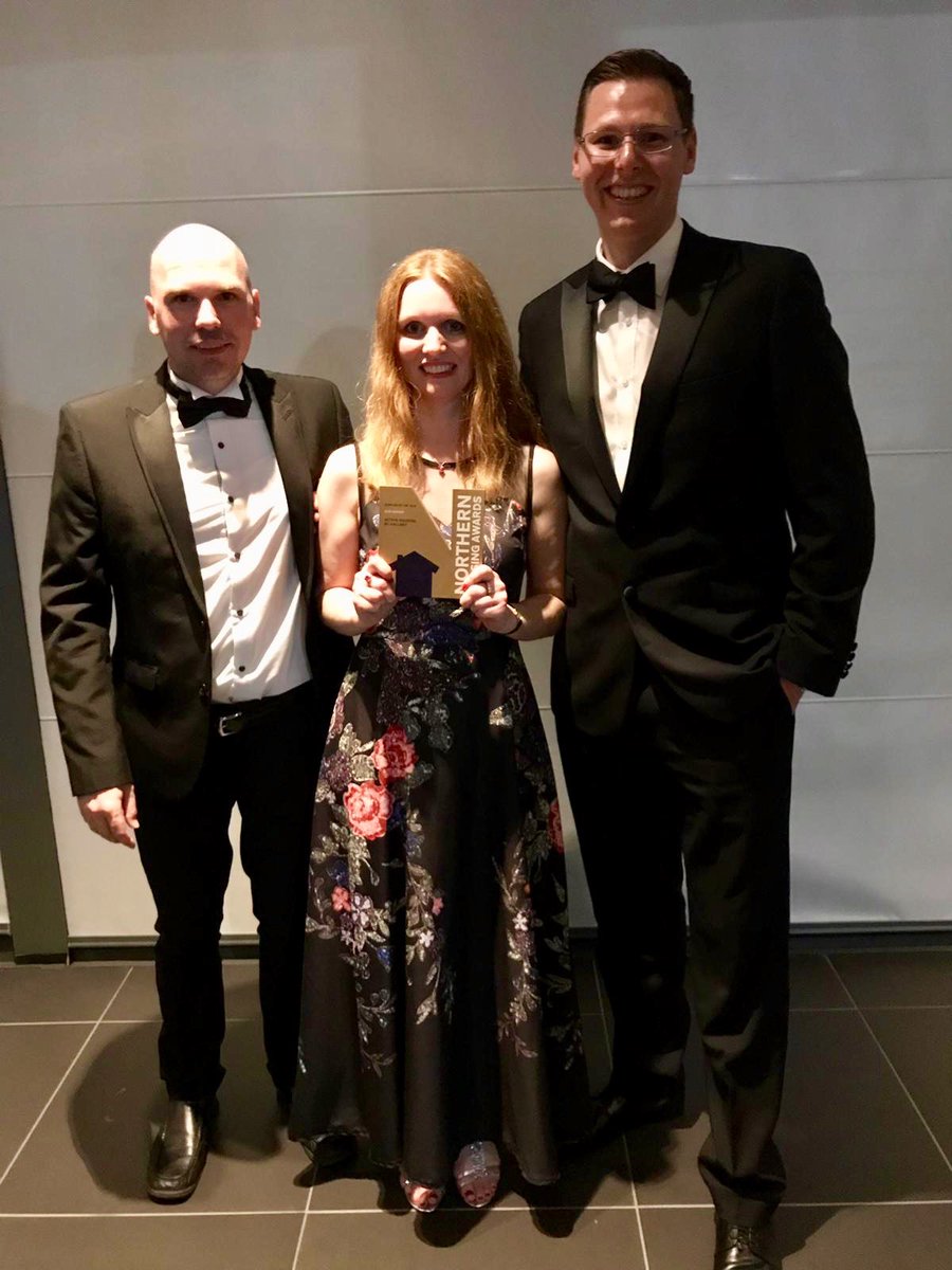 We won, Supplier of the Year! Active Housing by Hallnet Ltd. Very proud of the hard work of all our staff, and very grateful to all our clients 😀 #northernhousingawards
