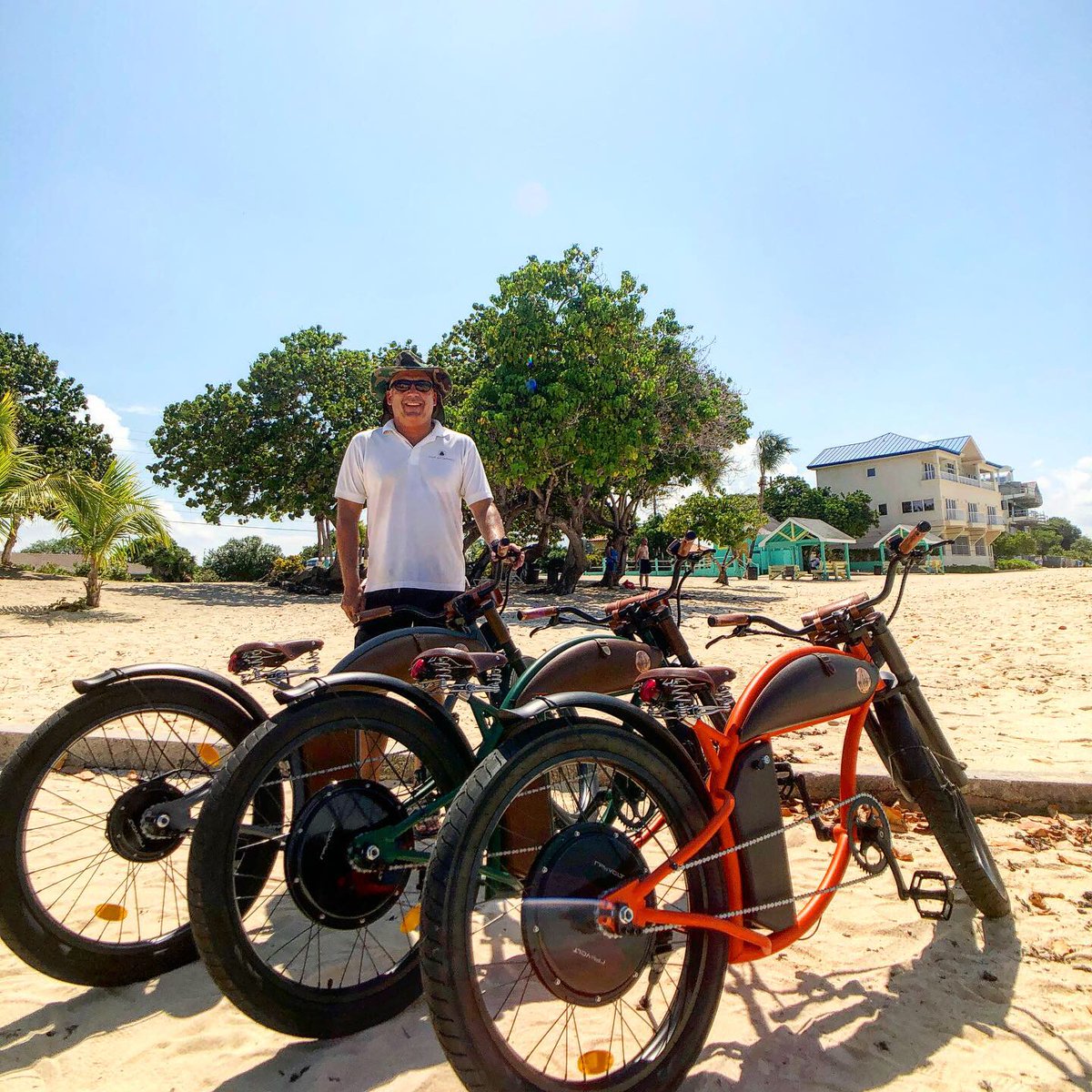 We had an amazing time with Cayman Bike Company today on their pedal assisted electric bikes! These are an ideal way to explore the #caymanislands. Stylish and an incredibly friendly tour! You can book online here: caymanbikecompany.com/book-a-rental
