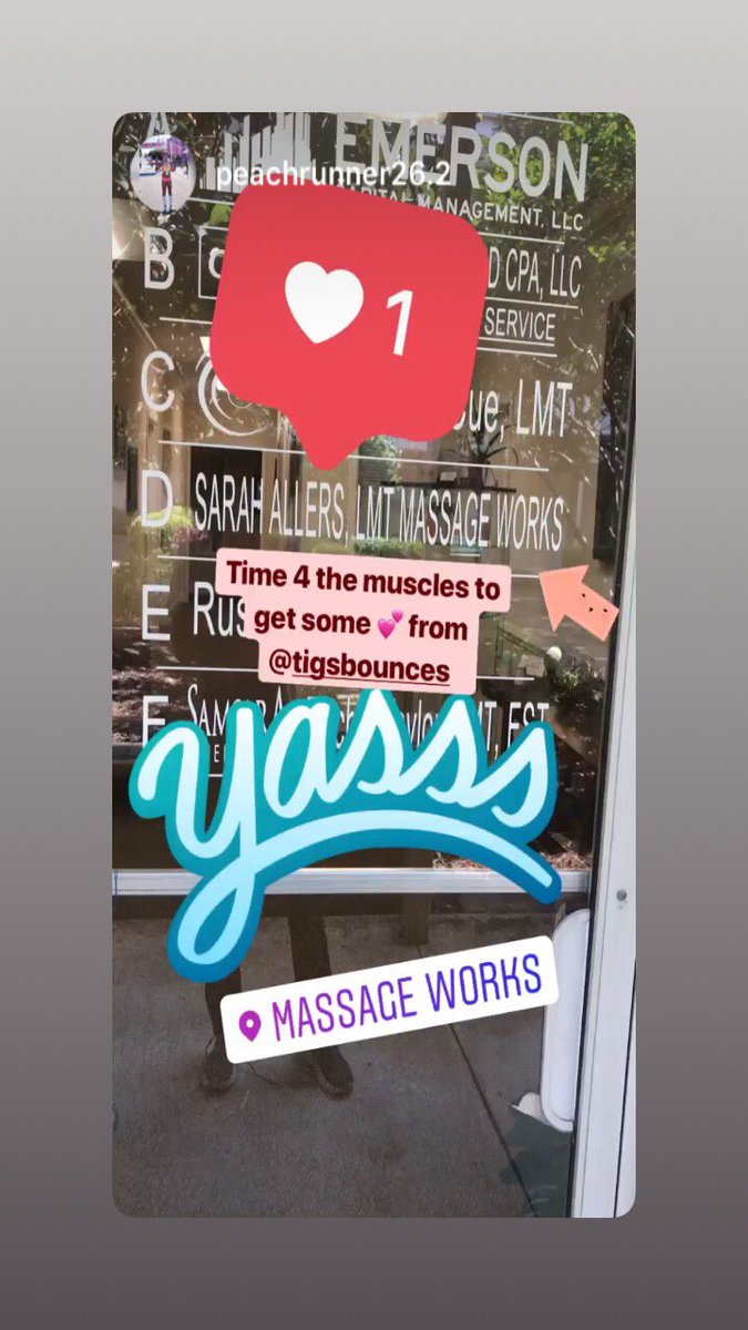 When your client tells you how they feel .
Love my job.
massageworksbysarah.com