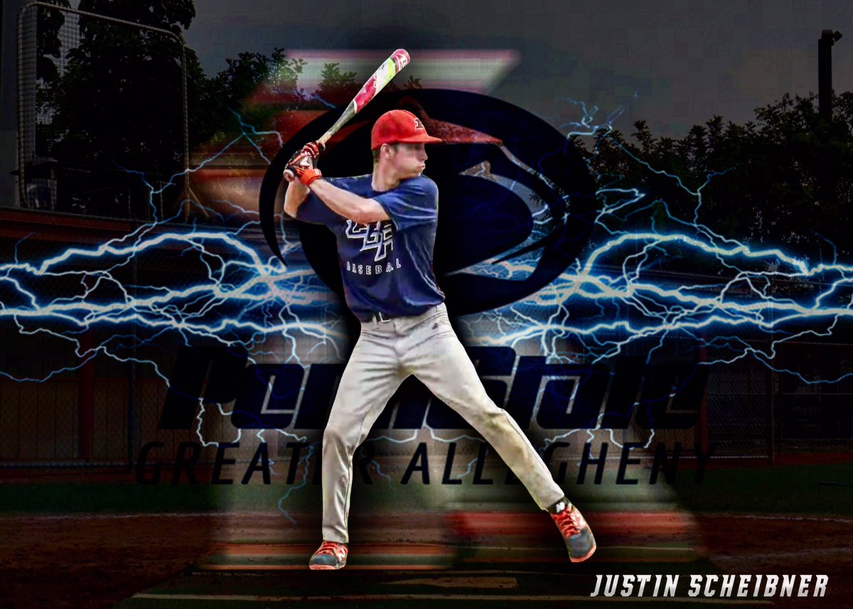 Congratulations to Justin Scheibner on his commitment to play at Penn State University, Greater Allegheny next year! <a href="/PiperBengals/">Piper Baseball</a> 
#CBRFam #CrosBrosAlum #Committed #100PercentSuccessRate