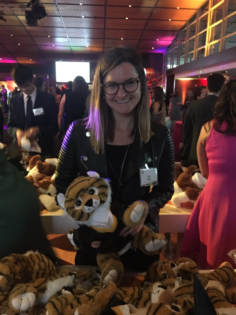 CityYearBoston's tweet photo. Service is always on our minds; here at #starrynightcyb, we’re assembling congratulatory stuffed tigers and bulldogs for graduating Burke & Brighton High seniors! All @BostonSchools grads, we’re so proud of you! @CareForce https://t.co/UQo9zH28Ph