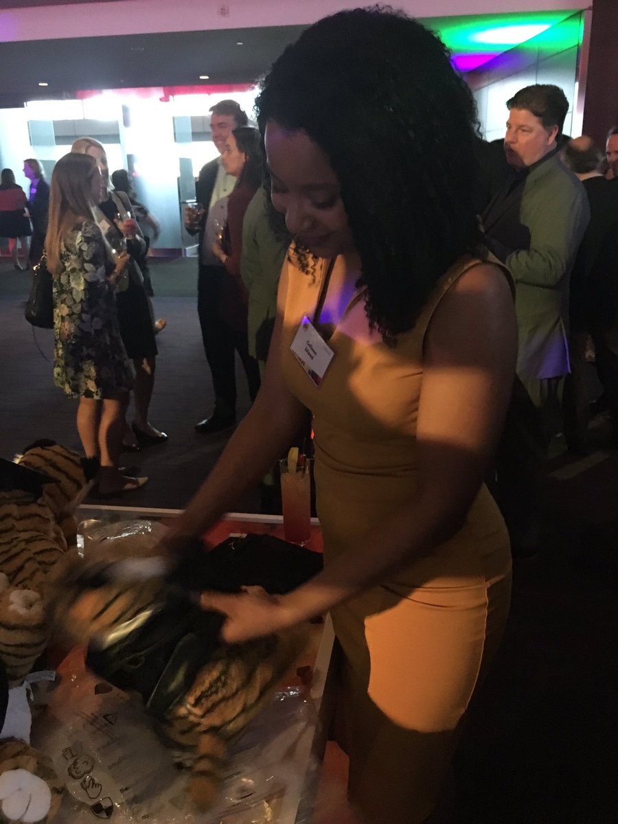 CityYearBoston's tweet photo. Service is always on our minds; here at #starrynightcyb, we’re assembling congratulatory stuffed tigers and bulldogs for graduating Burke & Brighton High seniors! All @BostonSchools grads, we’re so proud of you! @CareForce https://t.co/UQo9zH28Ph