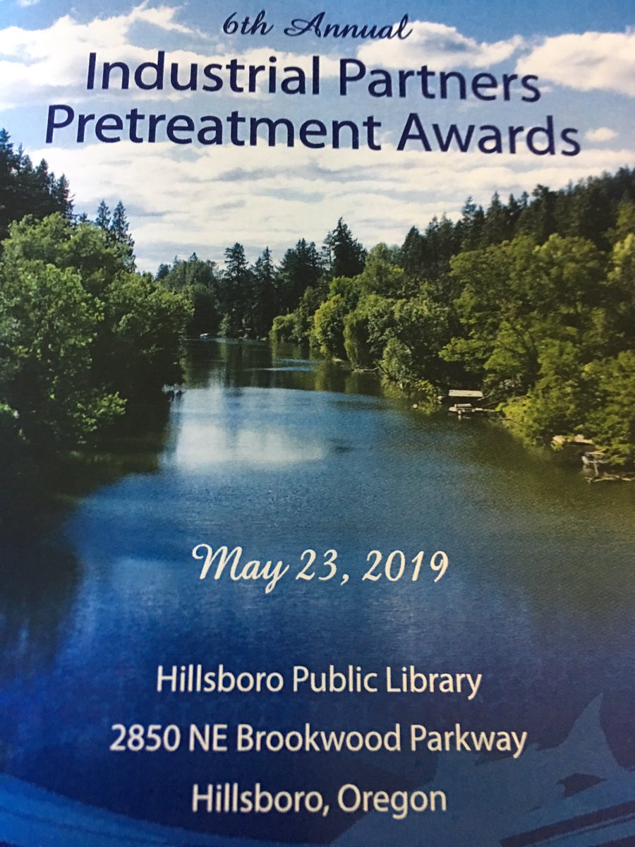 SteveCallaway2's tweet photo. TY to @CityofHillsboro businesses w/ 100% compliance! @AlliancePack #AppliedMaterials #DavisTool @OregonDEQ @EpsonAmerica #LotusAppliedTech #TOKAmerica @BASFCorporation #ForestDental @genentech @WeAreIntel #JirehSemiconductor #QuantumClean #SealsUnltd @SunPower @WasteManagement https://t.co/Wl3u2o2GPT