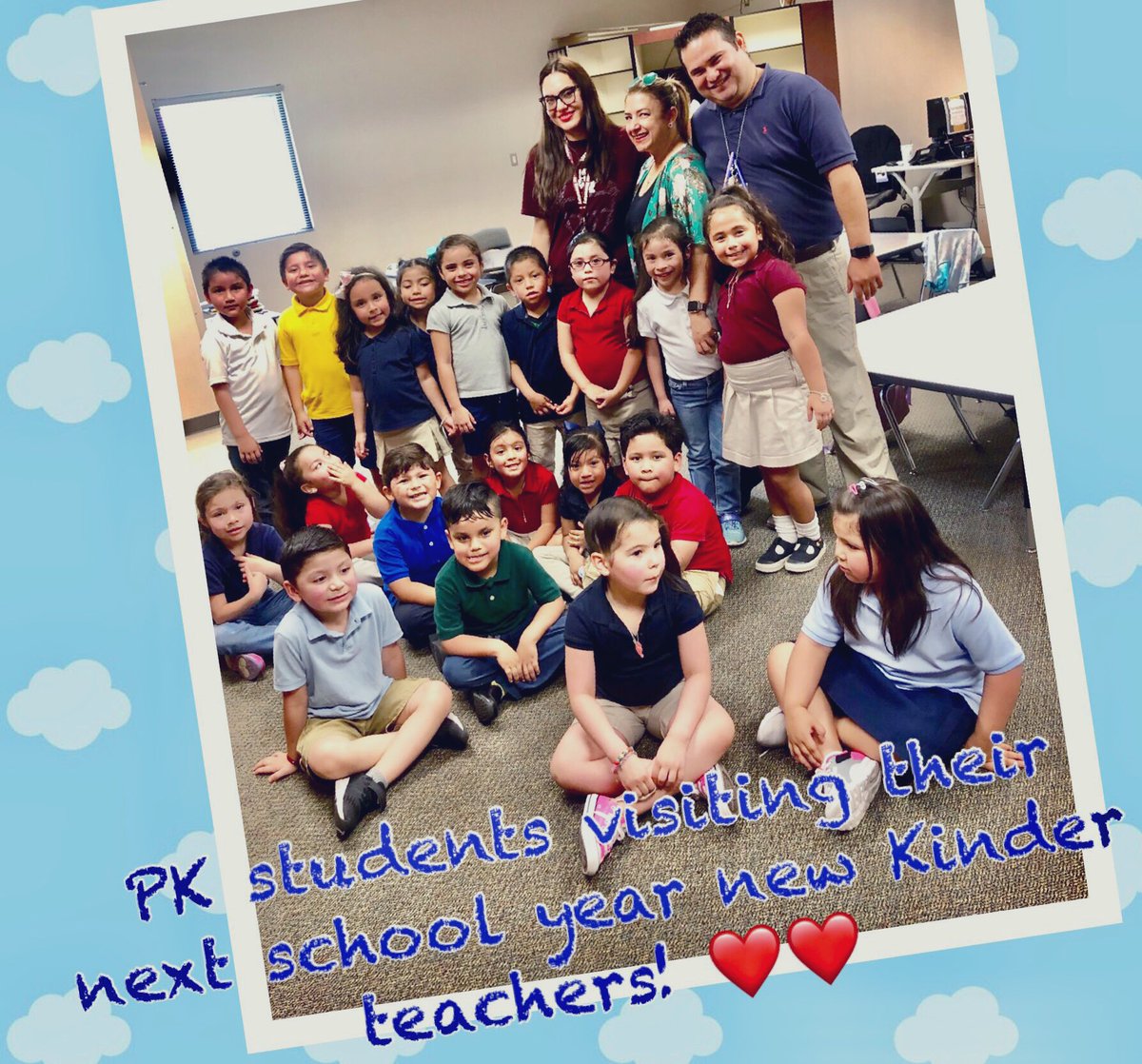 Janeth_UK's tweet photo. Our amazing @AliefPreK graduates 🎓 🎓 were very excited today visiting their next school year @Alexander_AISD Kinder teachers‼️✏️✂️🖍 @macornejo @IESANCHE1 @AliefISD #aliefmission https://t.co/Krl5zCXcIN