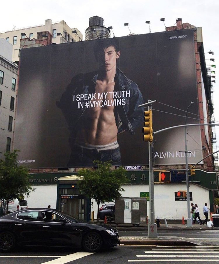 calvin klein billboard