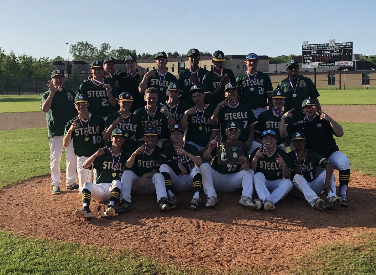 Steele Athletics (@steelecomets) on Twitter photo Final | <a href="/ASHSBaseball/">Amherst Steele Baseball</a> 4, St Eds 3
District Champions!!! Comets move onto the Bowling Green Regional next Thursday (5/30/19) at Tri-C West v St Ignatius. First Pitch, 5p. #Back2BackDistrictChamps #GoComets 🏆🏆 Final | <a href="/ASHSBaseball/">Amherst Steele Baseball</a> 4, St Eds 3
District Champions!!! Comets move onto the Bowling Green Regional next Thursday (5/30/19) at Tri-C West v St Ignatius. First Pitch, 5p. #Back2BackDistrictChamps #GoComets 🏆🏆