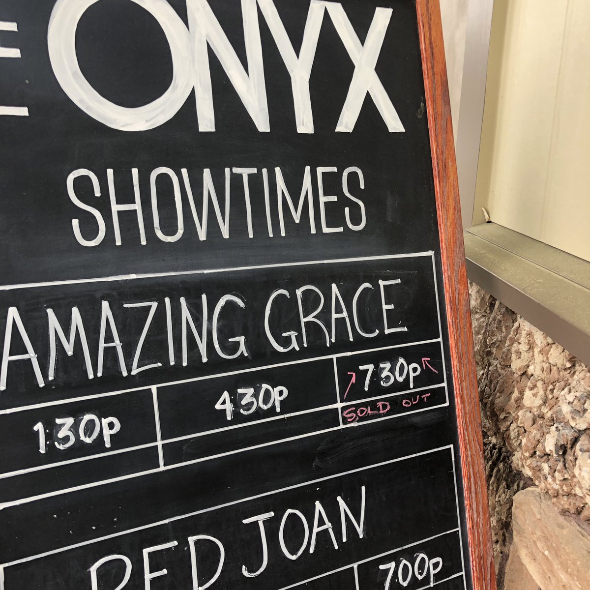 AMAZING GRACE might be sold out tonight but you can still catch it starting tomorrow at 1:30 and 730 every day through next Thursday. Come see the documentary that our customers are raving about when the credits are over! 🎥🎶❤️