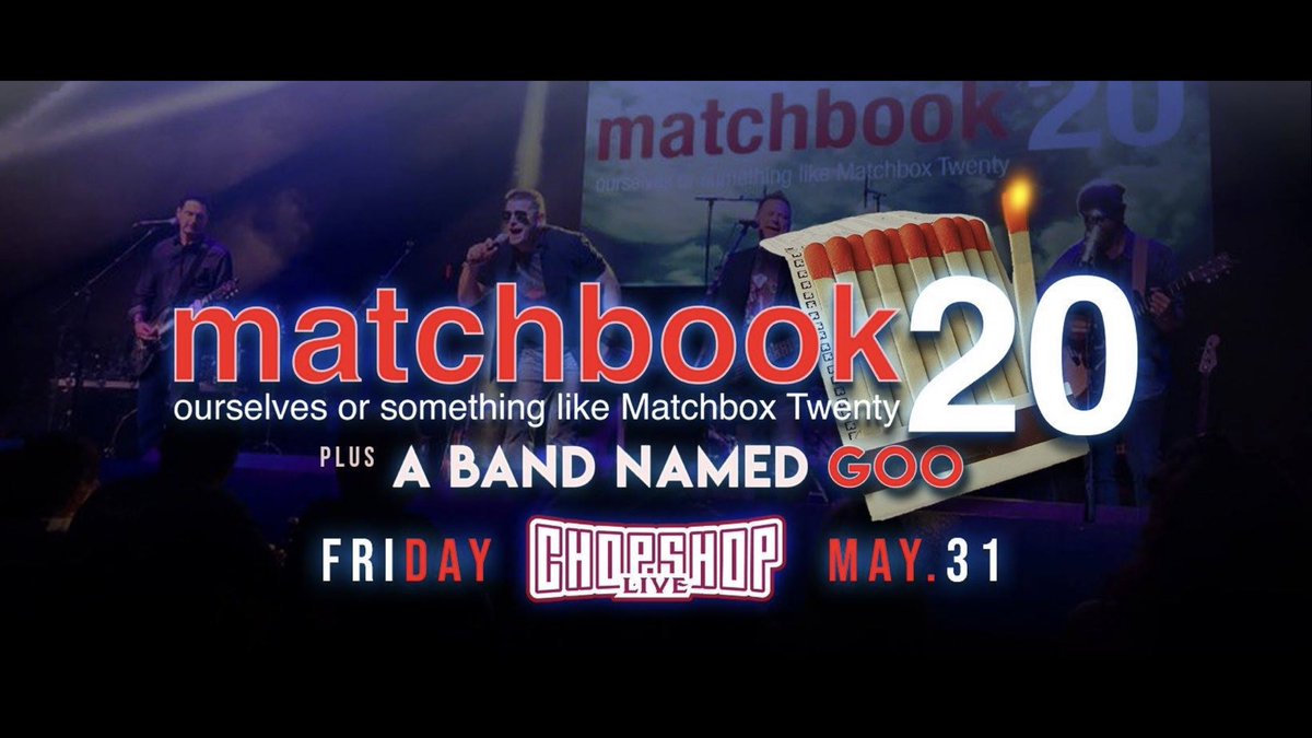 SlackTim's tweet image. Next Friday, May 31st at ChopShop Live in my hometown of Roanoke!