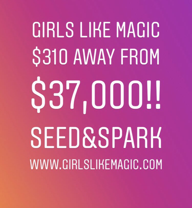 After our Live-a-thon, the LGBTQIA+ community came in CLUTCH!! They definitely are NOT giving up on Girls Like Magic and NEITHER ARE WE!! #newannouncement #newseason #relationships #representation #diversity #inclusivity #amazon #fandango #youtube because #representationmatters