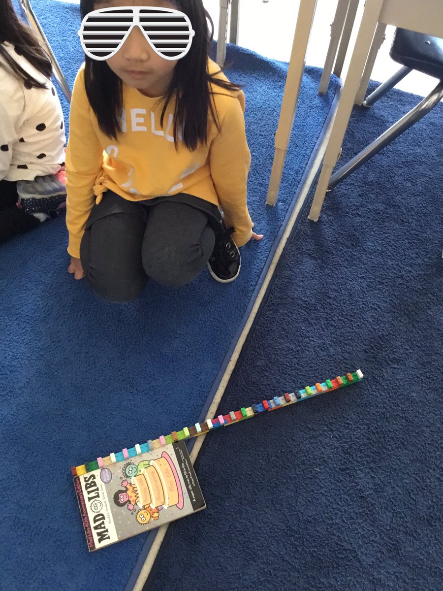 Ss decided how big a “LEGO” was for them and then created Lego rulers to measure their personal unit.  Very cool thinking about where the zero lies on the ruler and how to demonstrate the length of their personal unit on the ruler.