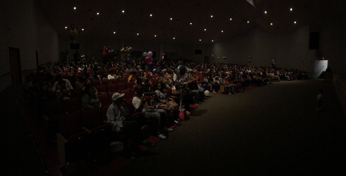 It’s a packed house! Congrats 8th graders! #classof2023