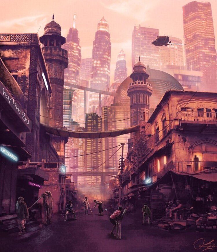 BrownPeopleDo2's tweet photo. A Sci-Fi Pakistan 🇵🇰
Illustrator: Oman Gilani https://t.co/0kHHidU7oL