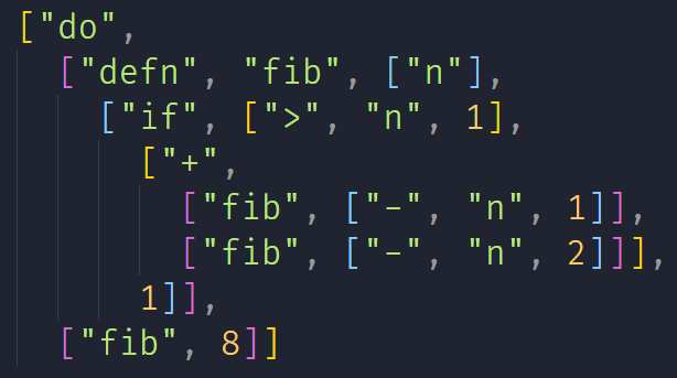 ElleManners's tweet photo. Me: You know when you get carried away while coding for fun and write a whole language?
Friend: Uh, no
Me: *sweating* Haha, yeah me neither https://t.co/i2pkEd57nm