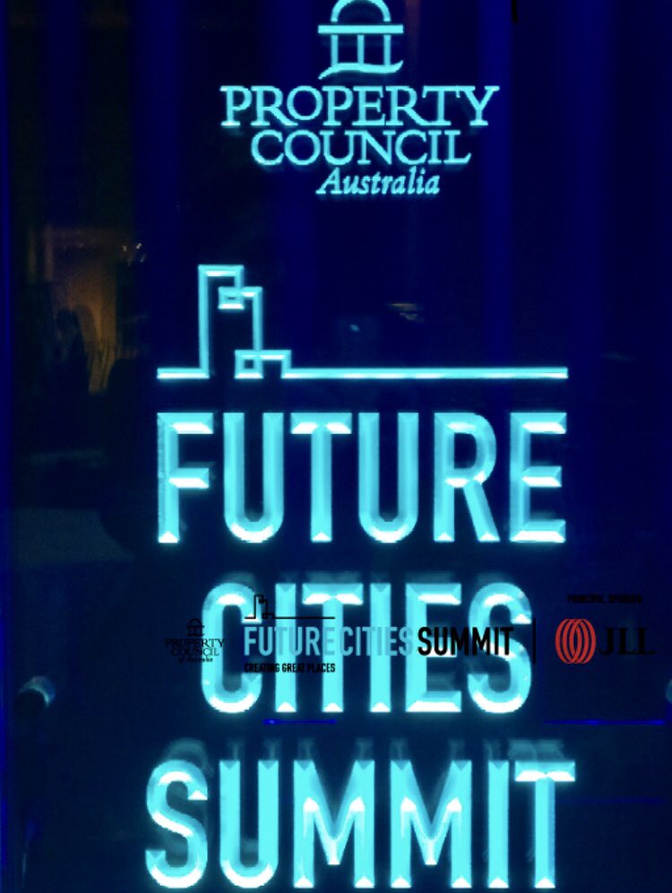 RussellLuhrs's tweet photo. Enjoying the learnings on offer at  @PropertyCouncil #FutureCitiesSummit especially the observations of recent guest @springfieldQLD @TimMcities who proposed “Place is the cause or the catalyst” for the success and prosperity of cities. Learnings for Greater Springfield city. https://t.co/bTeHLctY70