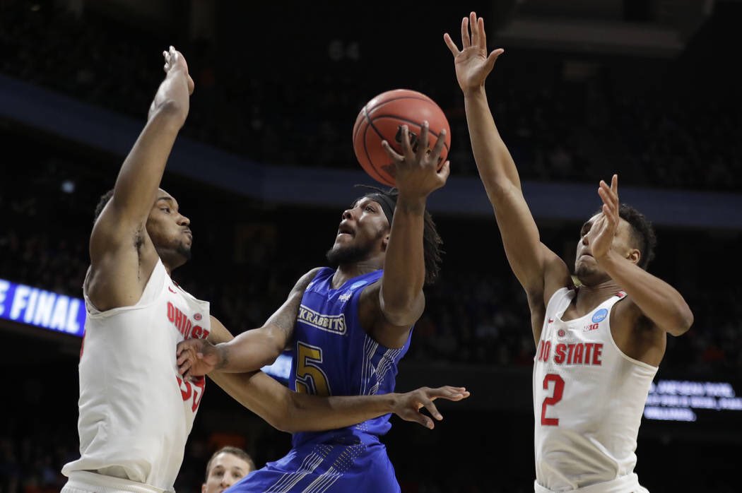 ESPNLasVegas's tweet photo. RIGHT NOW- @WorldStarDave joins @stevecofield &amp; @adamcandee to talk about talk about his future with @TheRunninRebels!

Tune in: https://t.co/6nnhjgrrx6! https://t.co/U2k7GKaVMA