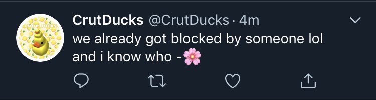 (It was me, I’m trying to put the drama shit behind me tyvm.)