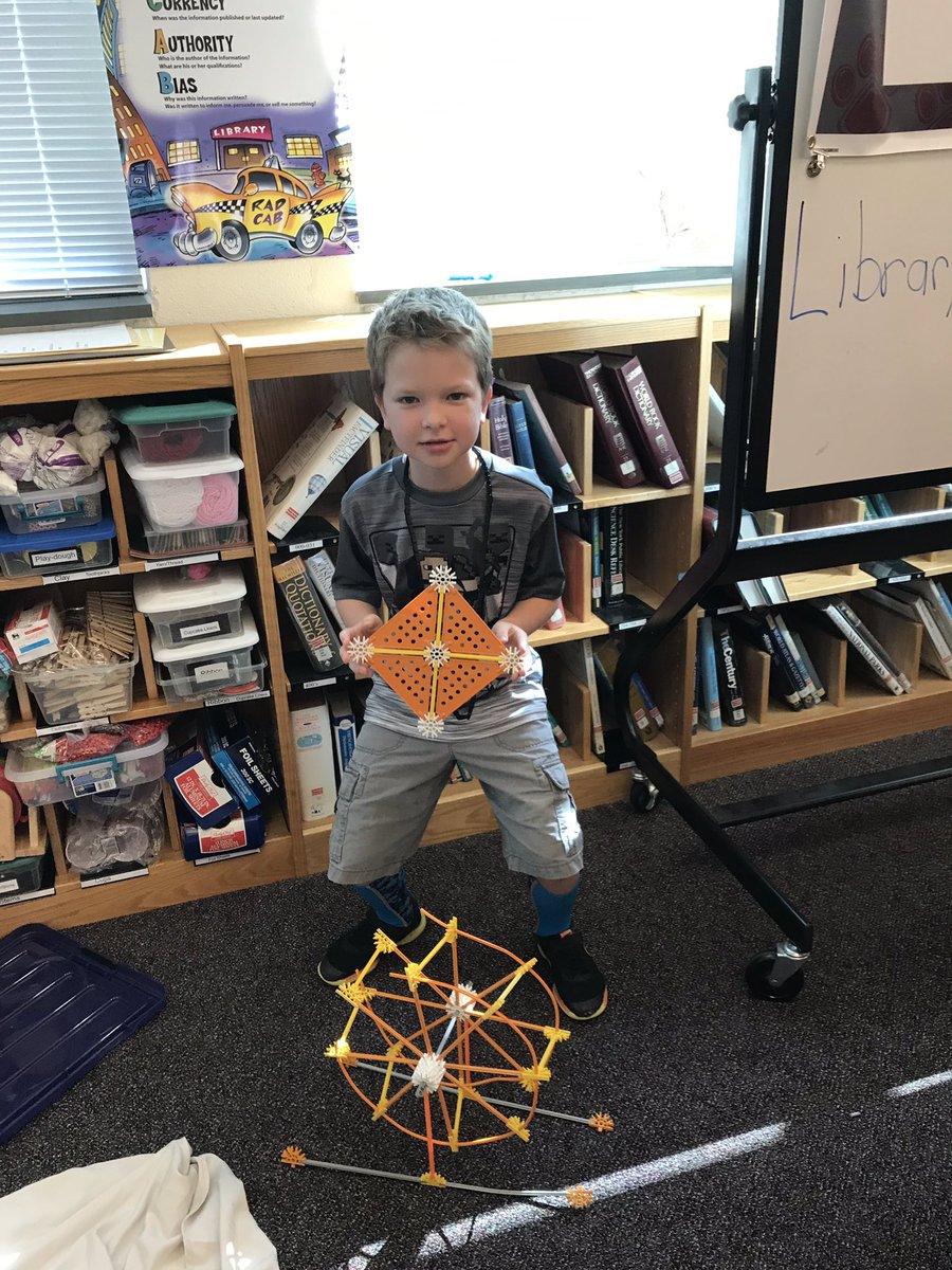 panthereader's tweet photo. One of 120 Pawsome friends that enjoyed Makerspace in the media center today!  #CurrituckK12 @MoyockP https://t.co/5y6CR9nqZY