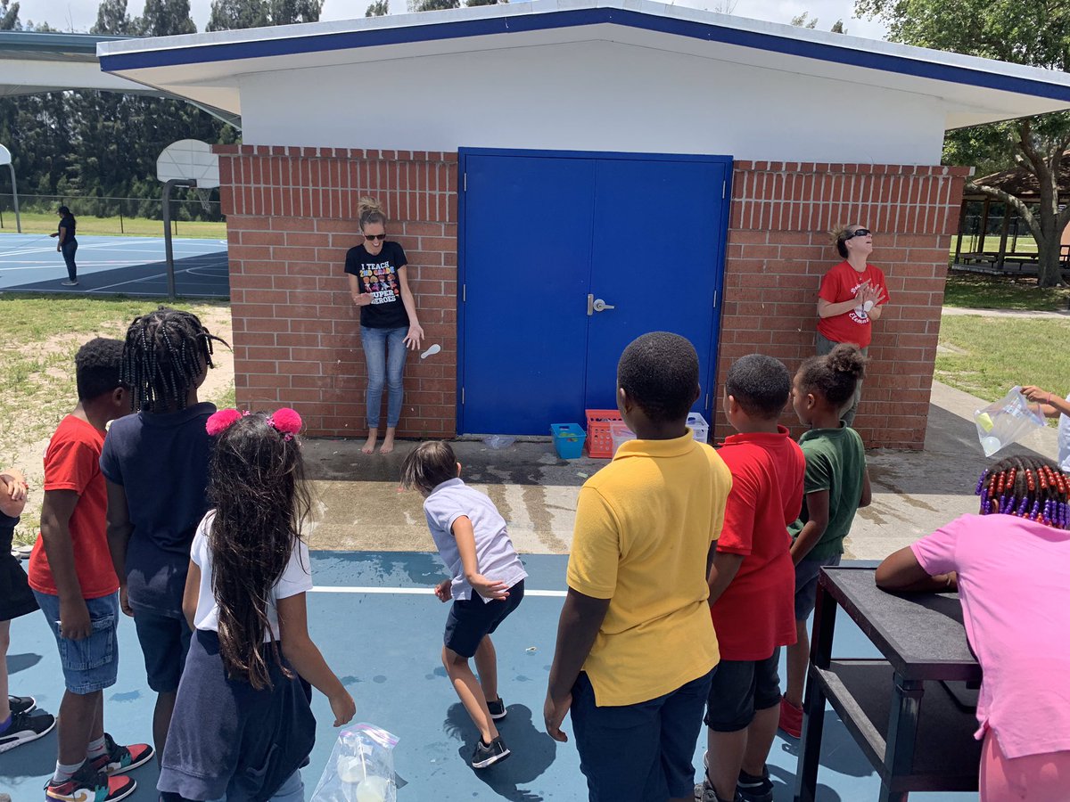 End of year fun! 2nd grade Ss @DodgertownELEM got to throw water balloons at their teachers. Ss got one balloon for every 10 points of IReady growth. Needless to say...we were soaked! #proudteachers #studentsuccess #ForTheKids <a href="/VernetteAretha/">Aretha Vernette</a> <a href="/KristenRacine/">Kristen Racine</a> <a href="/RainaIngrum/">Raina Ingrum</a> <a href="/TiParks/">Ti’Rhon C. Parks</a>