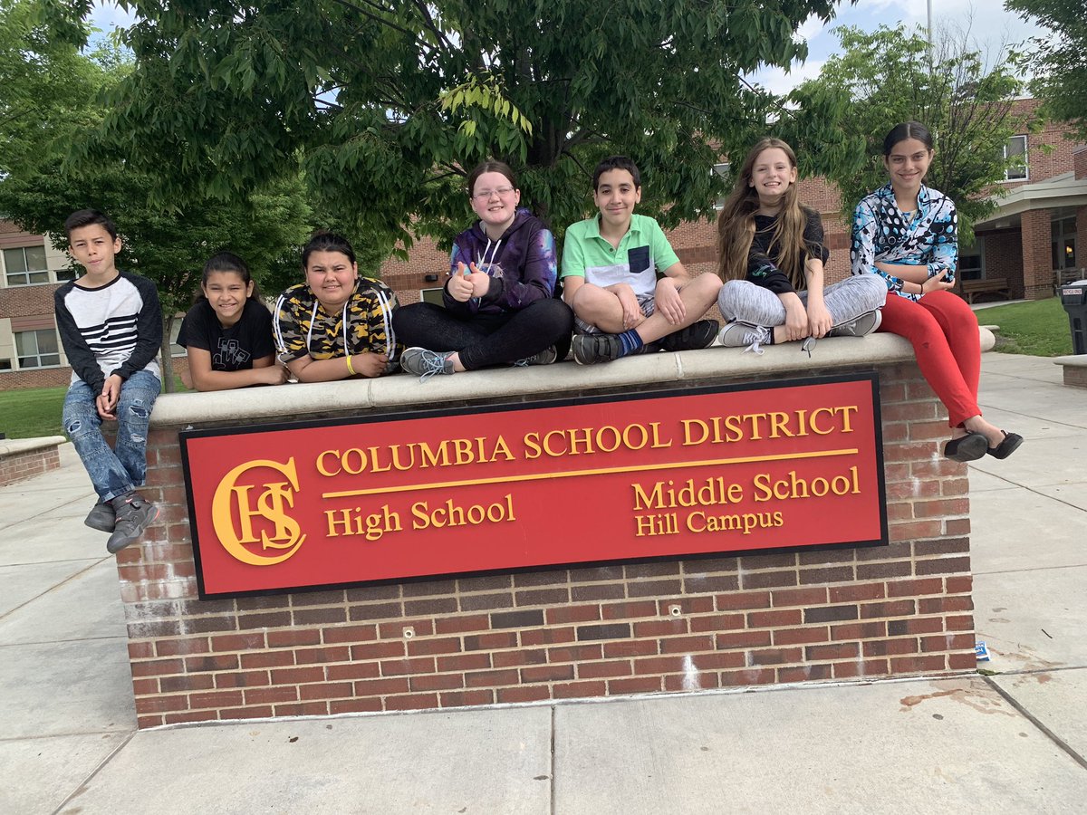MrsSchulz33's tweet photo. 6th graders visited the Hill Campus today. Next stop 7th grade👍❤️ #cbsdlearns https://t.co/5ia60IYNoJ