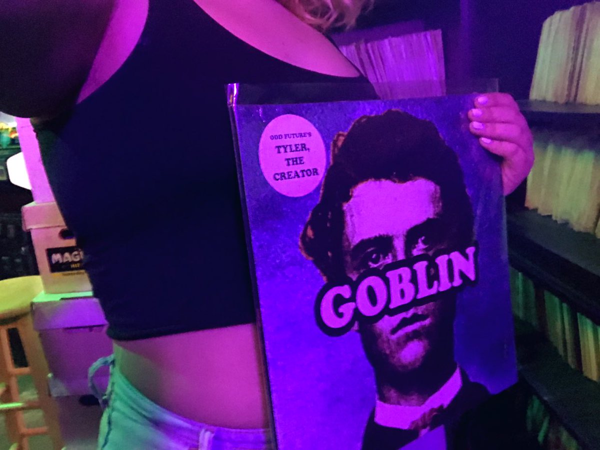 EyeconikRecords's tweet photo. Also just in: GOBLIN//TYLER THE CREATOR
•
•
•
•
 #eyeconik #eyeconikrecords #lascruces #downtownlascruces #vinyl #vinylrecords #vinylcollections #newvinyl #vinyladdict #records #hiphop #rap #recordstore #goblin #tylerthecreator https://t.co/PkrpT0dq3a