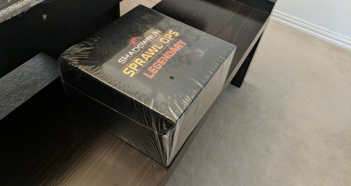 hermit_hacker's tweet photo. Just arrived... #ShadowrunSprawlOps from @catalystgamelab :) https://t.co/c6Ea0NIFaB