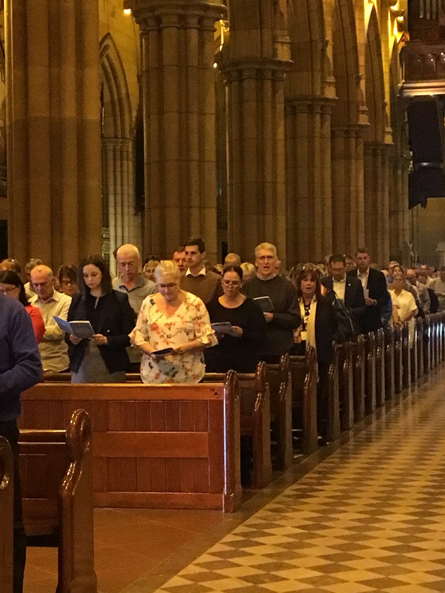 Some great shots from the ACSP Conference's morning mass at St Mary's Cathedral on Thursday #acspconf2019