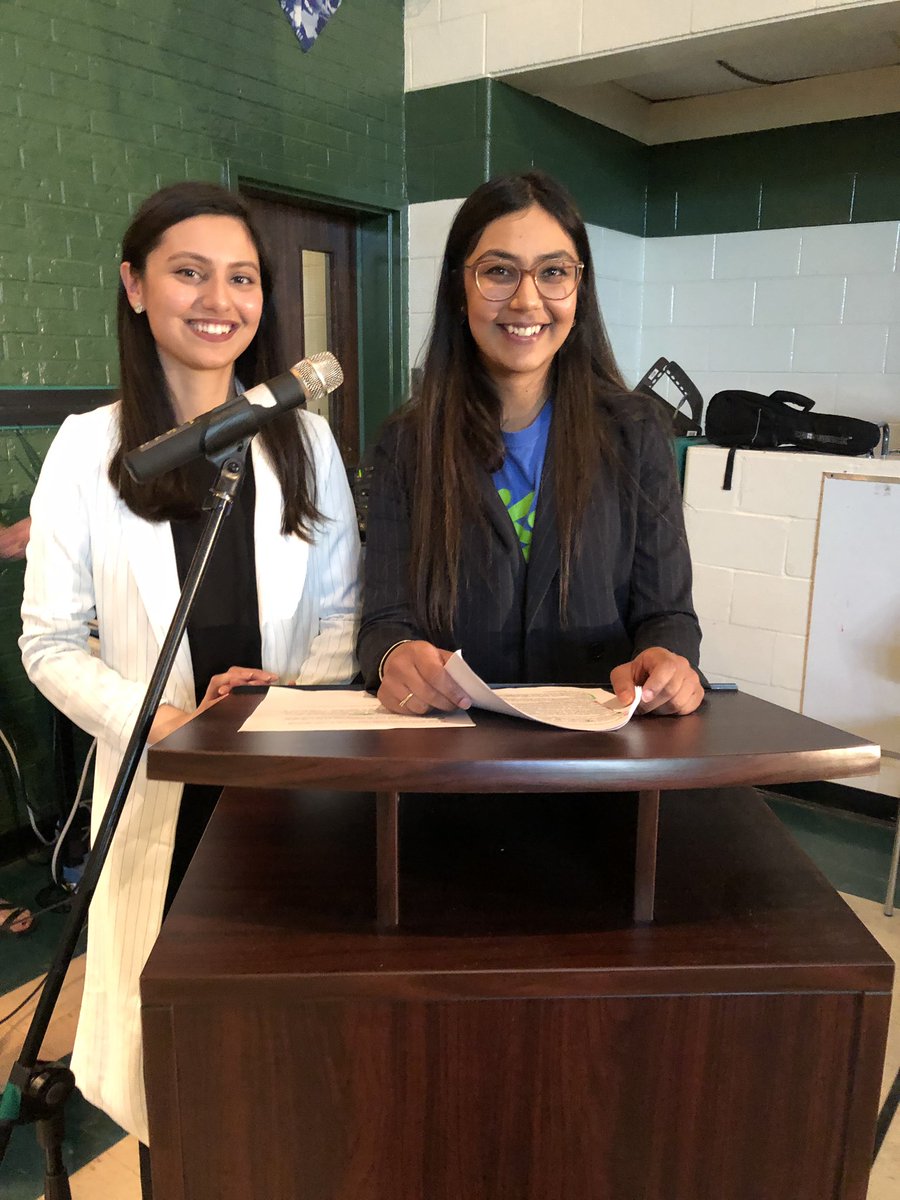 Thank you former Ss Muneeza and 
Tayyaba for a wonderful job as emcees - 50th anniversary!