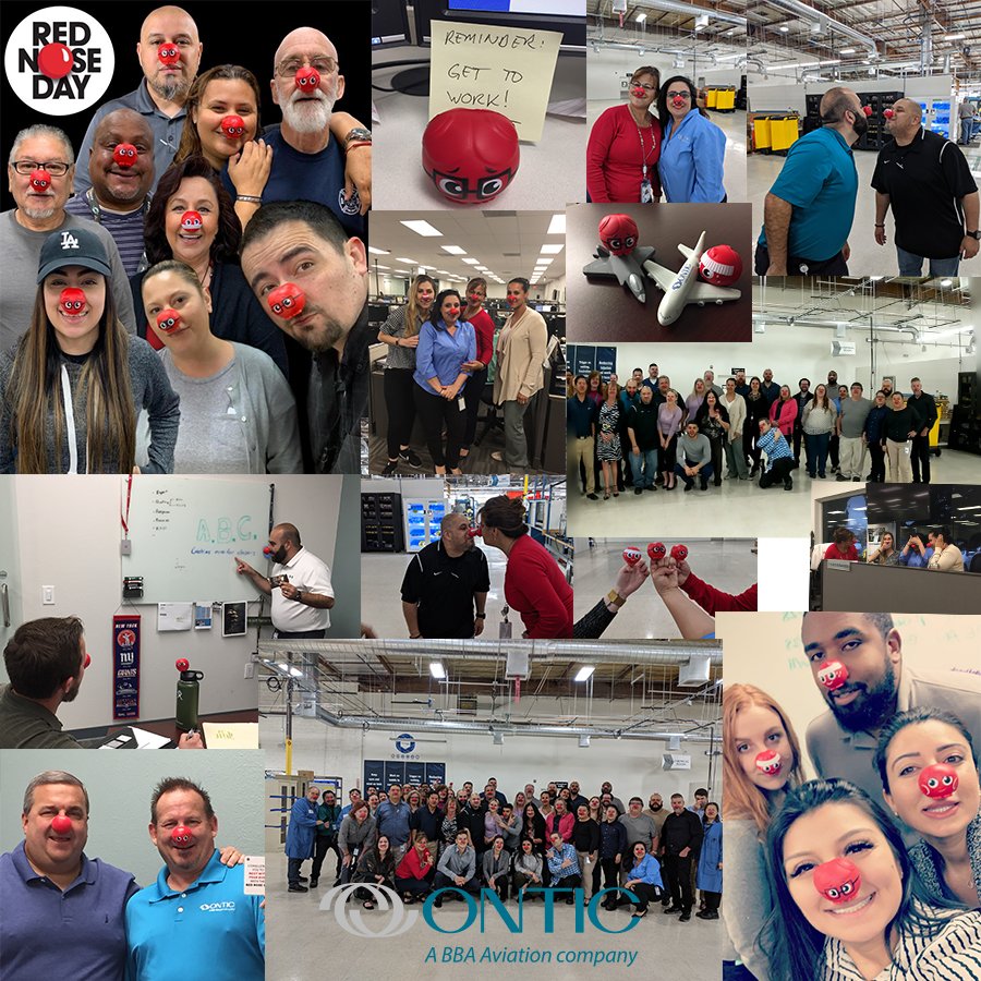 Red Nose Day – Ending Child Poverty.  Red noses were seen all over Ontic this week to help raise awareness and money to help put an end to child poverty around the world.  #RedNoseDay #giveback #corporateresponsibility #NosesOn #employeesthatcare