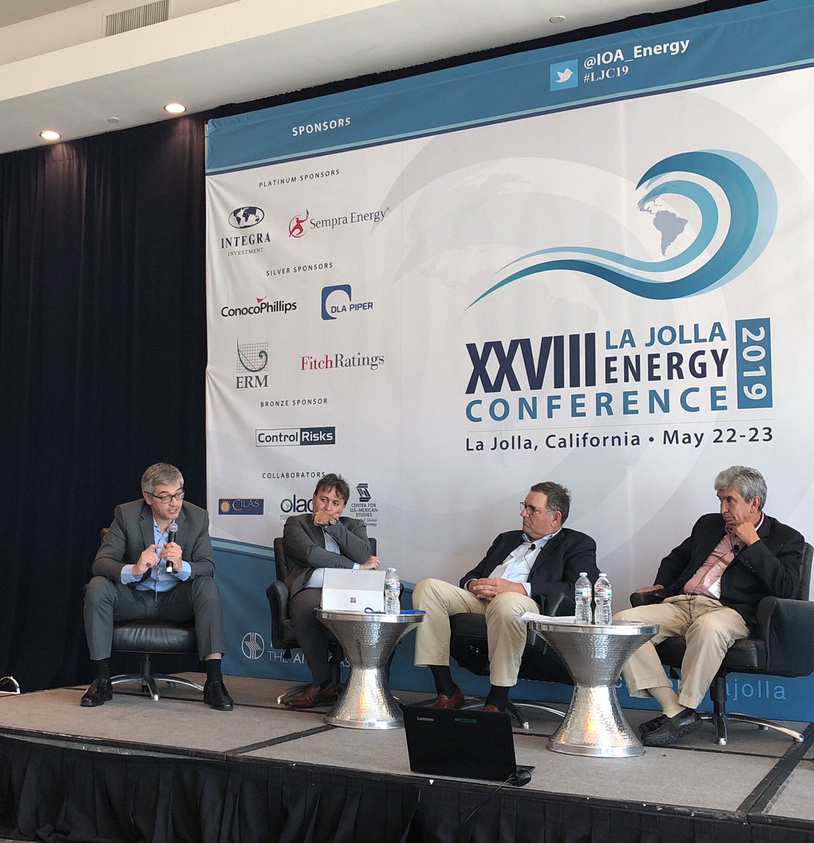 IOA_Energy's tweet photo. Thanks to Mauricio Roitman, @InfoEnargas for joining us from #Argentina and talking about the future of the energy sector #gas #LJC19 https://t.co/n3aPDHMzx4